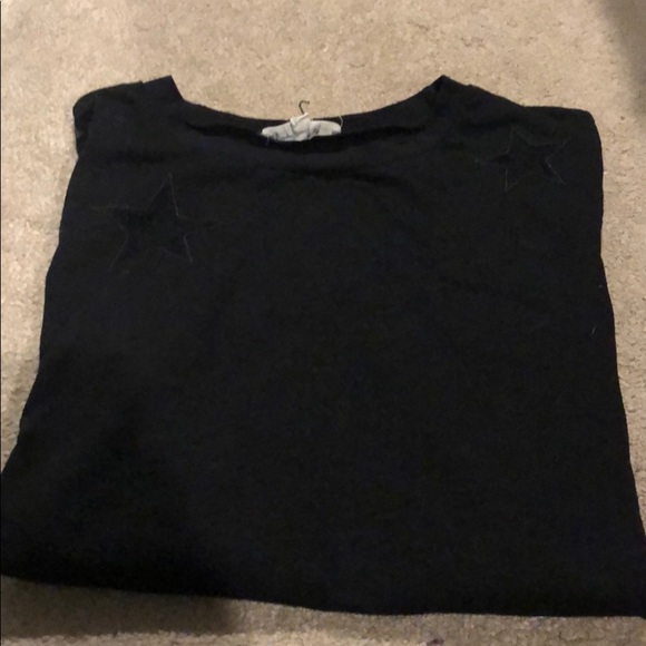 Honey punch black lace star shirt 🖤⭐️ S - Picture 2 of 5